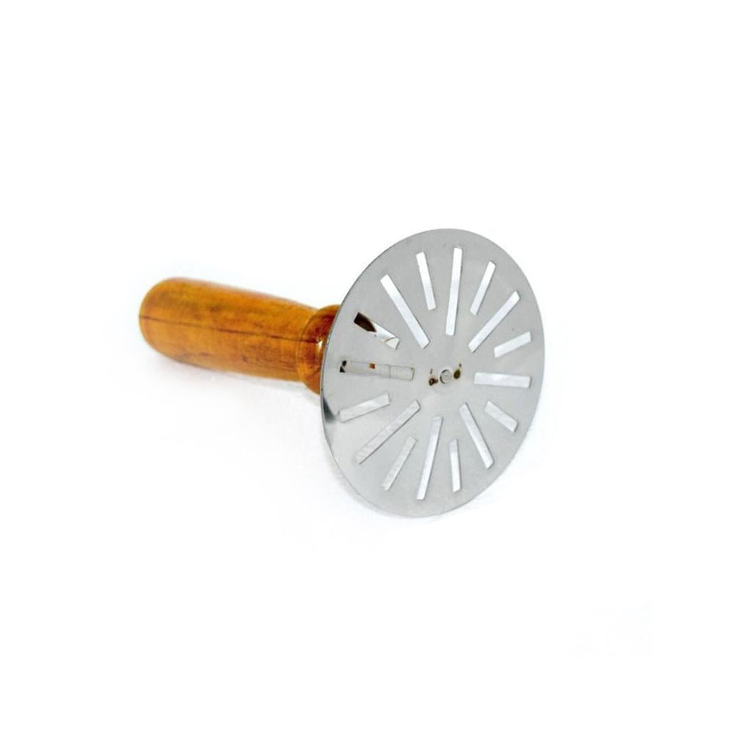 Durable stainless steel paubhaji masher for household kitchen use. Durable stainless steel paubhaji masher for household kitchen use.